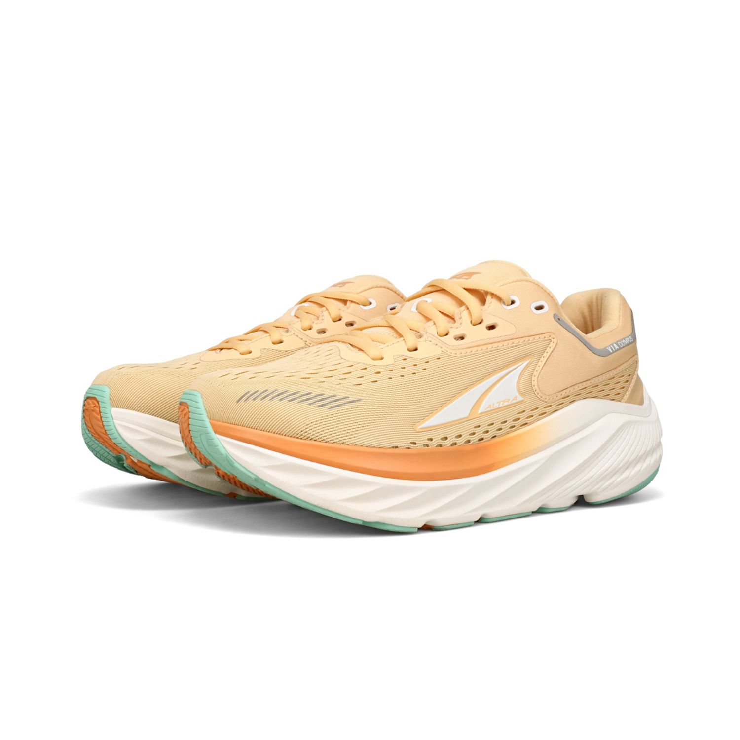 Altra Via Olympus Women's Road Running Shoes Green / Orange | South Africa-16943029